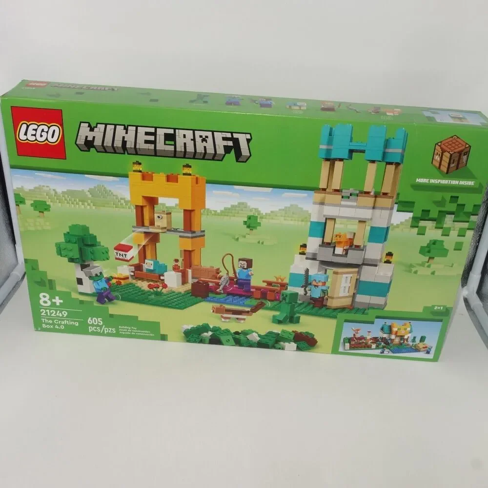 NEW LEGO Minecraft The Crafting Box 4.0 21249 Fortress Cat House Factory Sealed - Picture 9 of 9